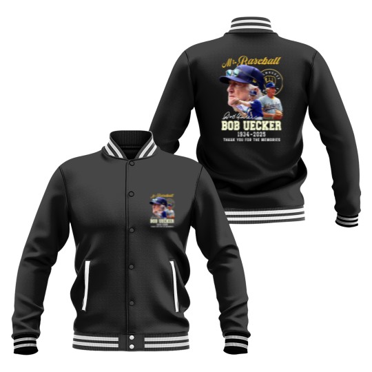 Discover Bob Uecker Mr. Baseball 1934-2025 Thank You - Bob Uecker Mr Baseball 1934 2025 - Baseball Jackets