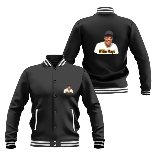 Discover Willie Mays Oversized Baseball Jackets