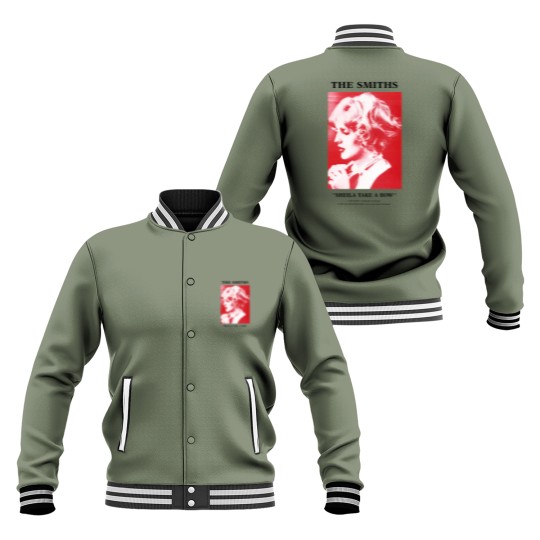Discover The Smiths Sheila Take A Bow Baseball Jackets Vintage Retro