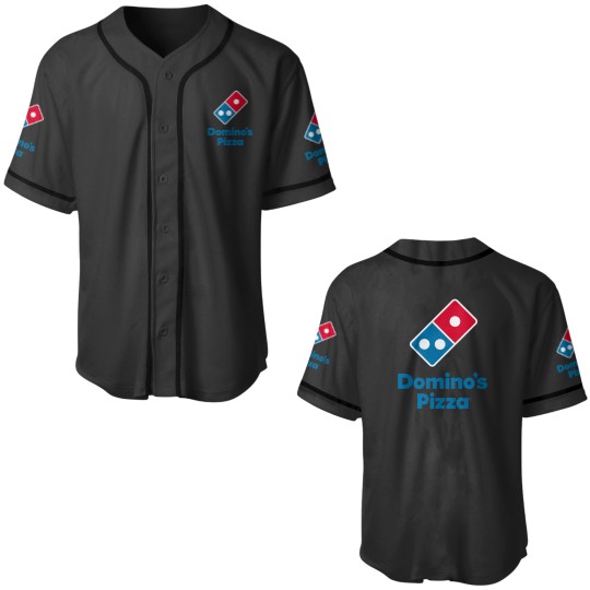 Discover the food logo dominosdominosdominos pizza pizza Baseball Jerseys