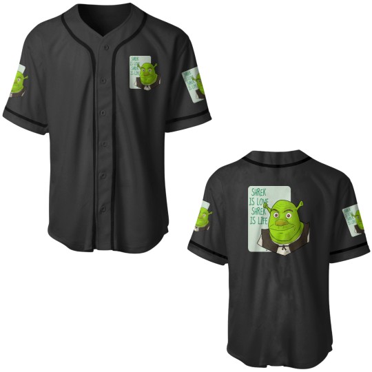 Discover SHREK is love Baseball Jerseys