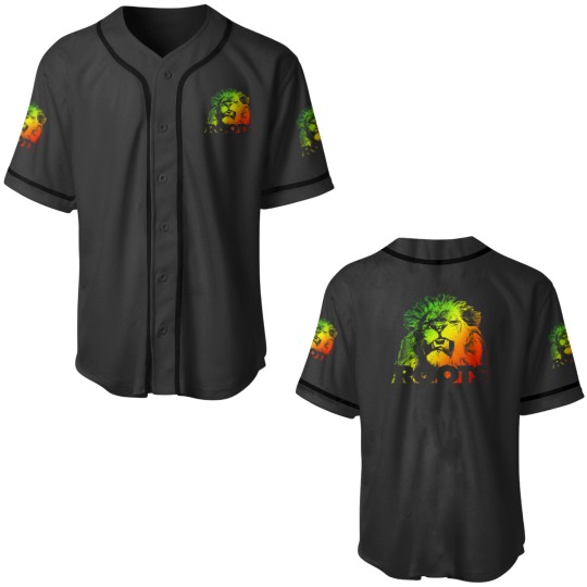 Discover ROOTS REGGAE LION 1 Baseball Jerseys
