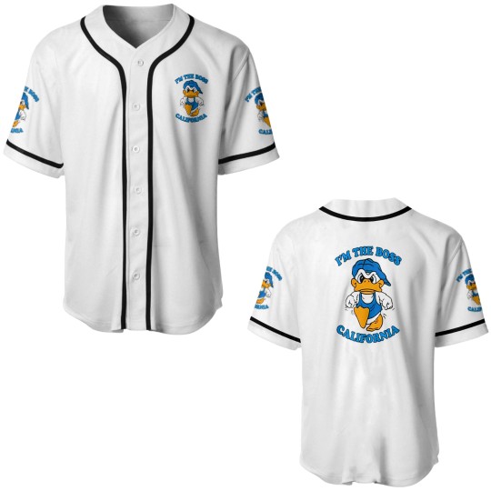 Discover I'm The Boss California Baseball Jerseys