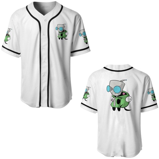 Discover Grrrrrr - Invader Zim - Baseball Jerseys