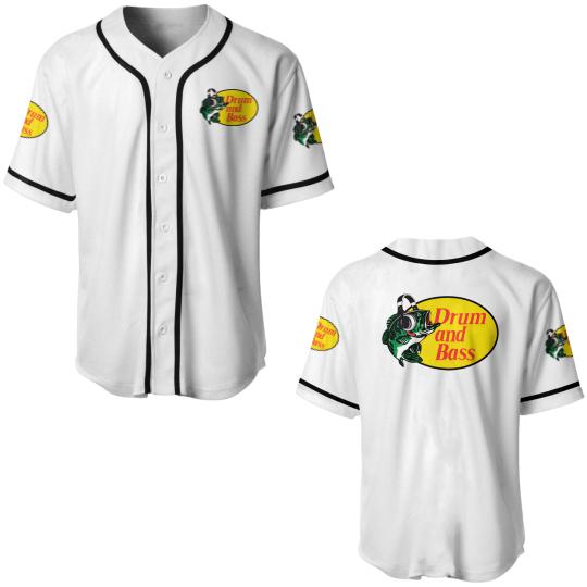 Discover Drum and Bass - Drum And Bass - Baseball Jerseys