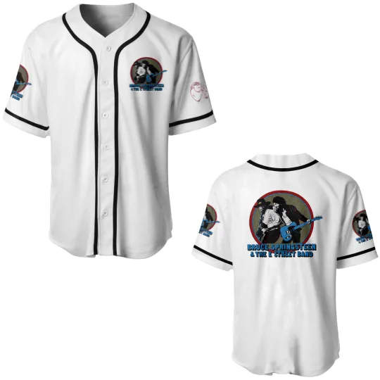 Discover 1980/81 Bruce Springsteen Tour Baseball Jerseys