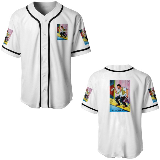 Discover El Borracho Loteria Mexicana - Loteria - Baseball Jerseys