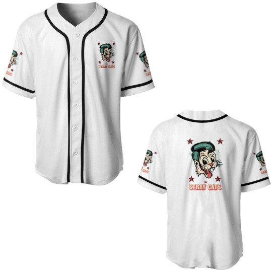 Discover The Stray Cats - The Stray Cats - Baseball Jerseys