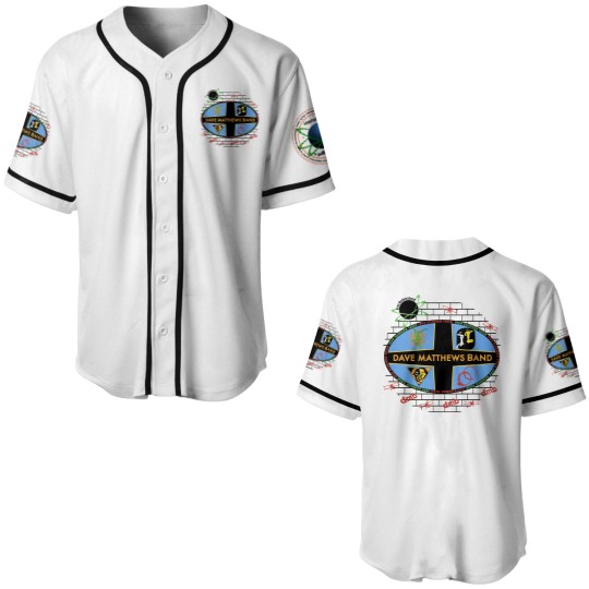 Discover 90s Dave Matthews Band Summer Tour 1999 Baseball Jerseys