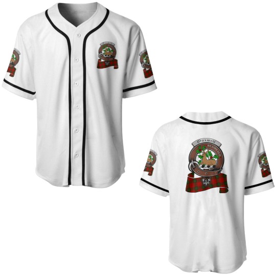 Discover Maxwell Scottish Clan Badge Tartan Baseball Jerseys