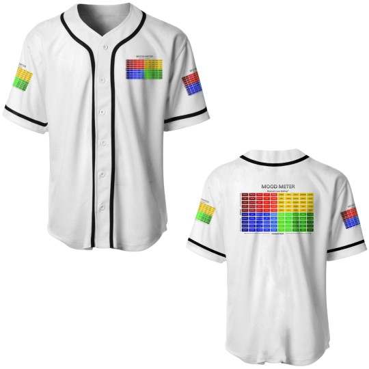 Discover How Are You Feeling - Mood Meter Premium Matte Vertical Poster Baseball Jerseys