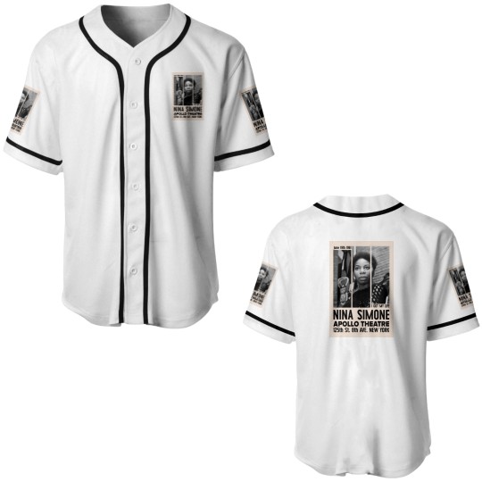 Discover Nina Simone Wall Art Canvas Painting Poster Baseball Jerseys