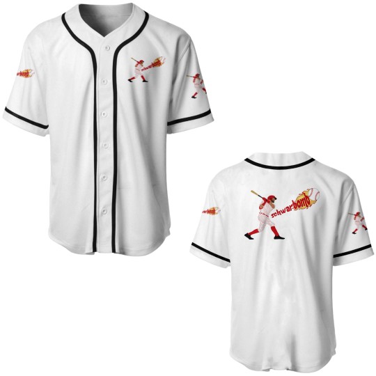 Discover Schwarbomb Baseball Jerseys - Unisex - Kyle Schwarber Baseball Jerseys