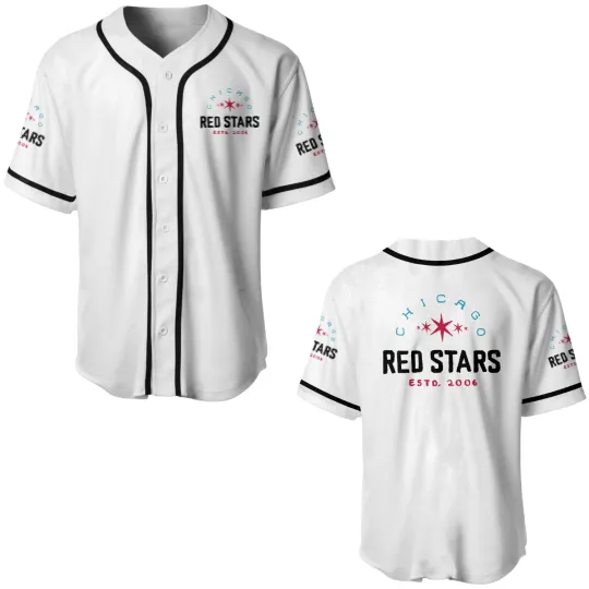 Discover Chicago Red Staaaars 06 - Chicago Red Stars - Baseball Jerseys
