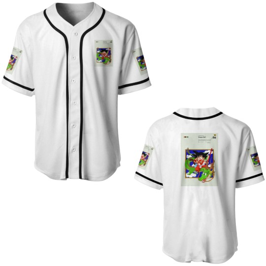Discover Dragon Ball Movie Poster Baseball Jerseys