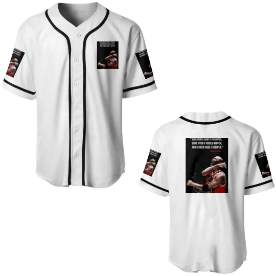 Discover Make it Happen - Michael Jordan Tapestry Baseball Jerseys