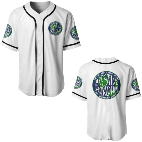 Discover Prestige Worldwide logo inspired by Step Brothers - Prestige Worldwide - Baseball Jerseys