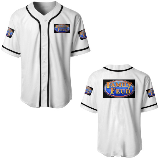 Discover Family Feud Premium Matte Vertical Poster Baseball Jerseys