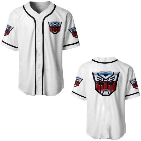 Discover Autobot - Transformers - Baseball Jerseys