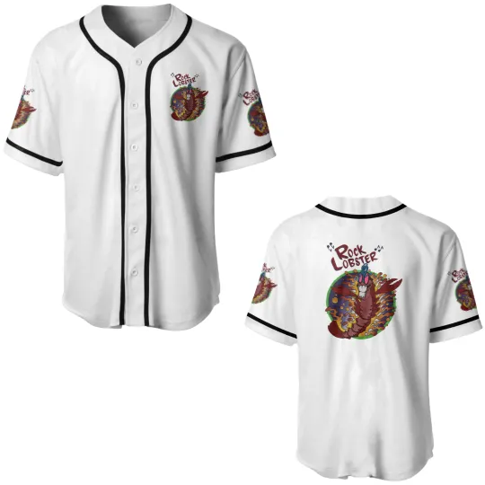 Discover Vintage B-52’s Rock Lobster 90s Band Baseball Jerseys