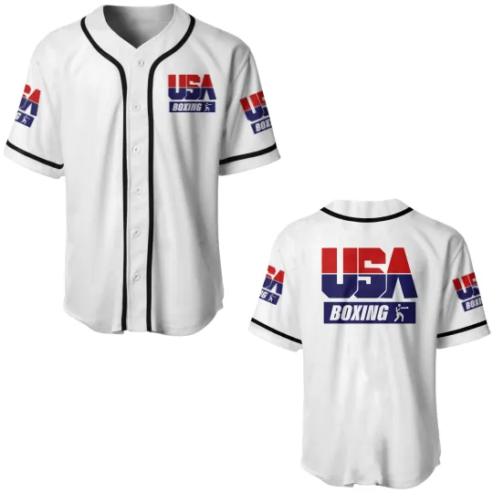 Discover Boxing 2021 USA Baseball Jerseys