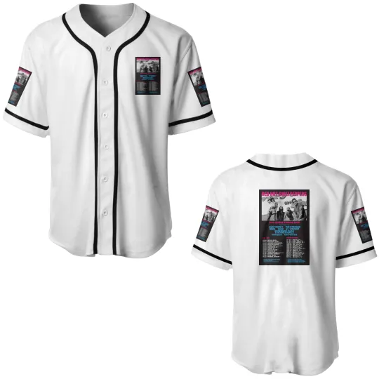 Discover Red Hot Chili Peppers 2022 Tour Poster \ Red Hot Chili Peppers Print Baseball Jerseys