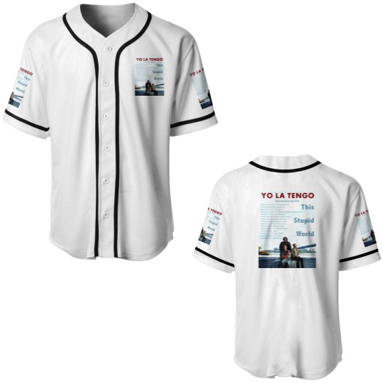 Discover Yo La Tengo Announce June 2023 North American Tour Dates Poster Baseball Jerseys