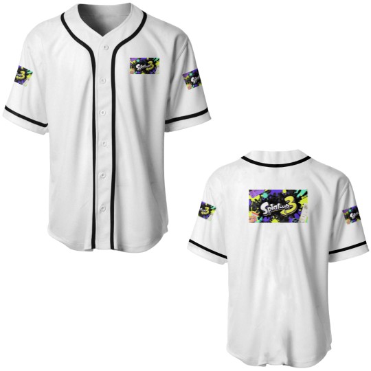 Discover Splatoon 3 Baseball Jerseys