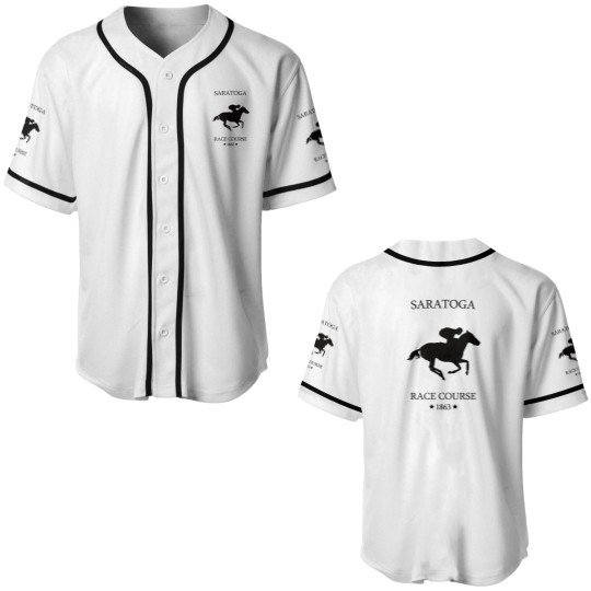 Discover Saratoga Race Course Baseball Jerseys