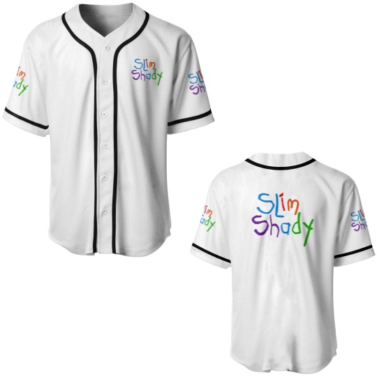 Discover Slim Shady Baseball Jerseys