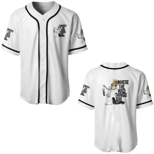 Discover WHERE THE WILD THINGS ARE - Where The Wild Things Are - Baseball Jerseys