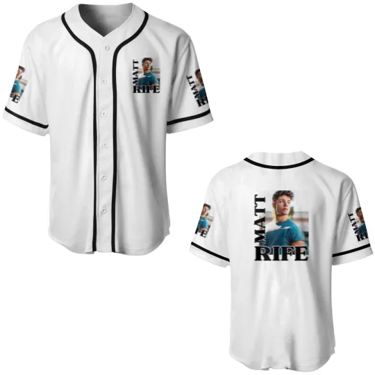 Discover Matt Rife Baseball Jersey - Tour Edition
