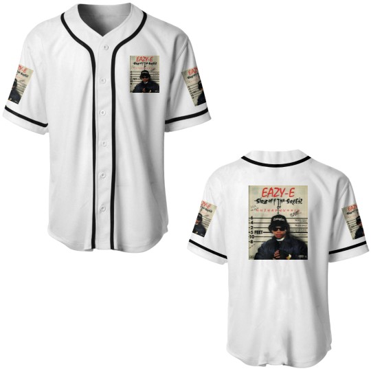 Discover Eazy-E Poster - off tha Streetz of Muthaphukkin Baseball Jerseys