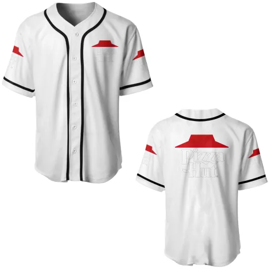 Discover PIZZA HUT FAST FOOD Baseball Jerseys