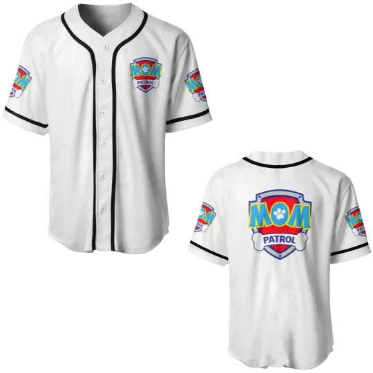 Discover Mom Patrol Baseball Jerseys, Patrol Family Baseball Jerseys