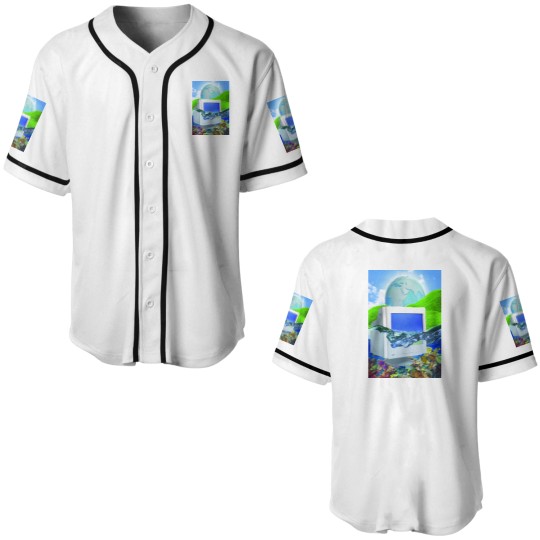 Discover Frutiger Aero 2 Premium Matte Vertical Poster Baseball Jerseys