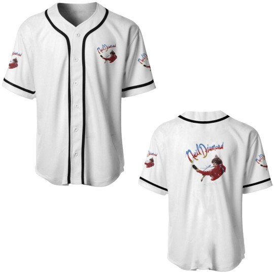 Discover vintage 1976 Neil Diamond In Concert Baseball Jerseys
