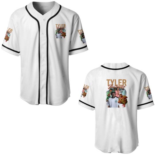 Discover Tyler The Creator Baseball Jerseys | Tyler The Creator Graphic Baseball Jerseys