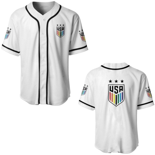 Discover USWNT PRIDE Classic Stickers Baseball Jerseys
