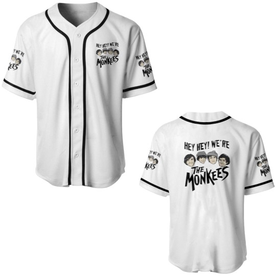 Discover The Monkees Unisex Baseball Jerseys: Hey Hey!