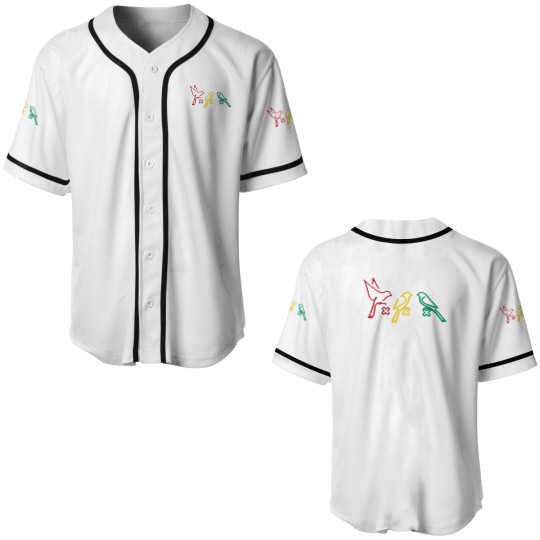 Discover Bob Marley Three Birds Baseball Jerseys