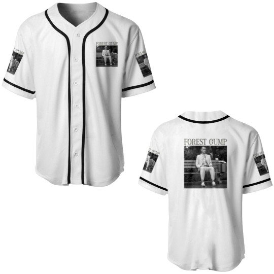 Discover Forrest Gump Baseball Jerseys - Vintage Movie Design