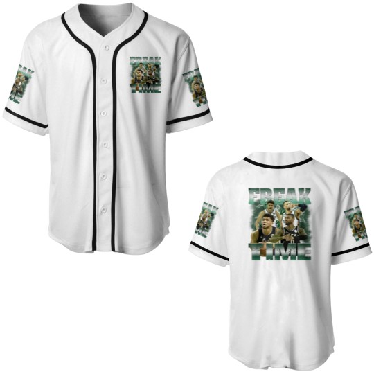 Discover Damian Lillard Baseball Jerseys, Bucks Freak Time Baseball Jerseys