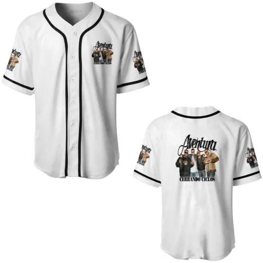 Discover Aventura Tour 2024 Baseball Jerseys - Cerrando Ciclos