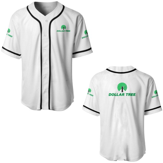 Discover Dollar Tree-Logo Baseball Jerseys