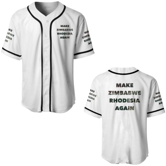 Discover Make Zimbabwe Rhodesia Again Baseball Jerseys