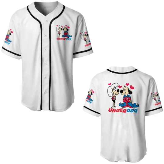 Discover Underdog | Underdog & Polly In Love Baseball Jerseys