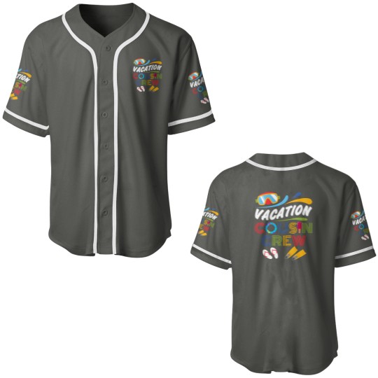 Discover Vacation Cousin Crew Summer Family Cousin Matching Baseball Jerseys