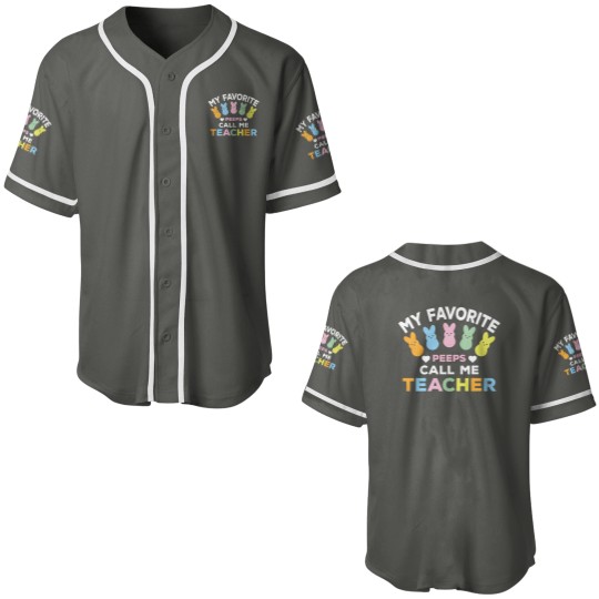 Discover Easter Teacher Baseball Jerseys