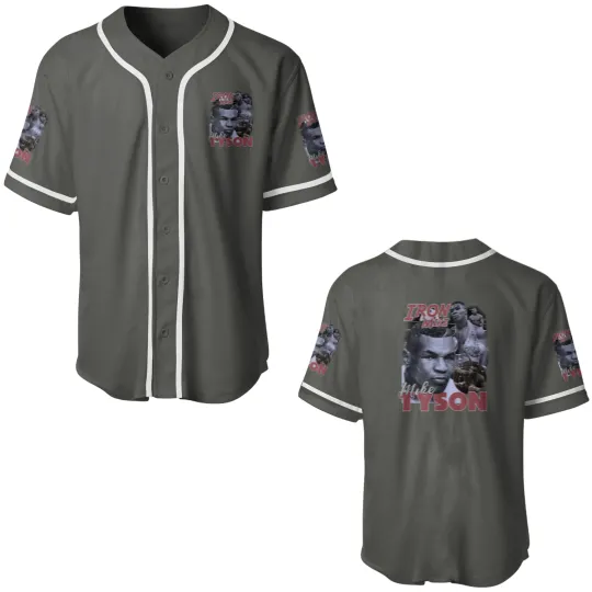 Discover Vintage Mike Tyson Baseball Jersey